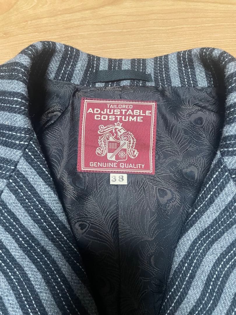 ADJUSTABLE COSTUME ジャケット38 アジャスタブルコスチューム