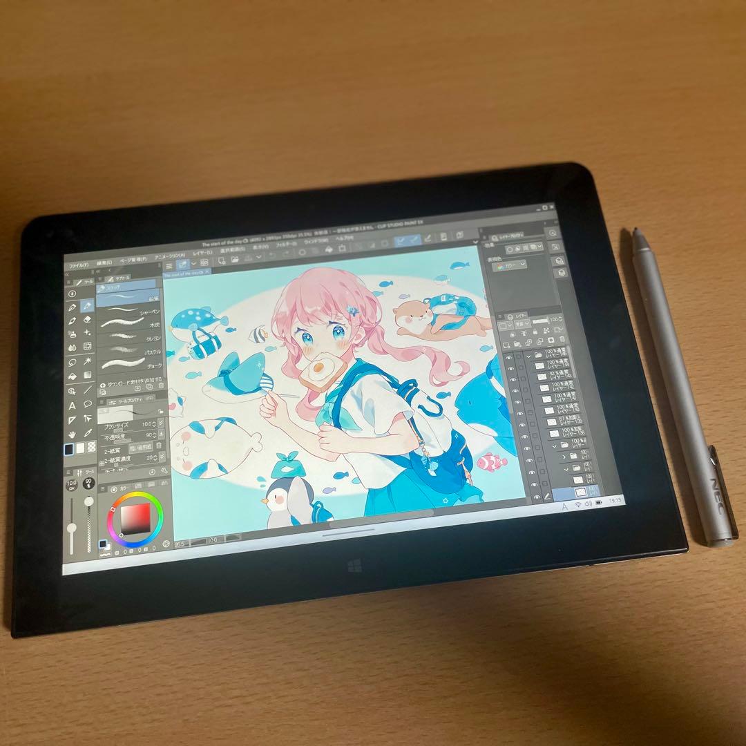 ◇特価! NEC ワコム 筆圧2048段階 128GB お絵描きタブレット
