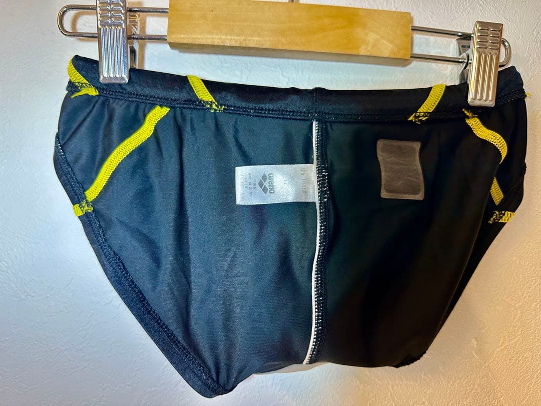 ジ*1様 arena メンズ 競パン Mサイズ　【ブラック×イエロー×ブルー】