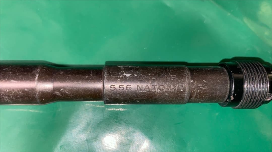 エアガン用　アウターバレル　5.56 NATO1/7