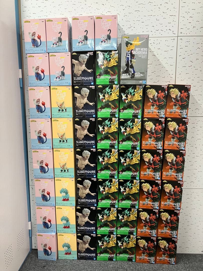 僕のヒーローアカデミア プライズ GIGO限定等　フィギュア×55点