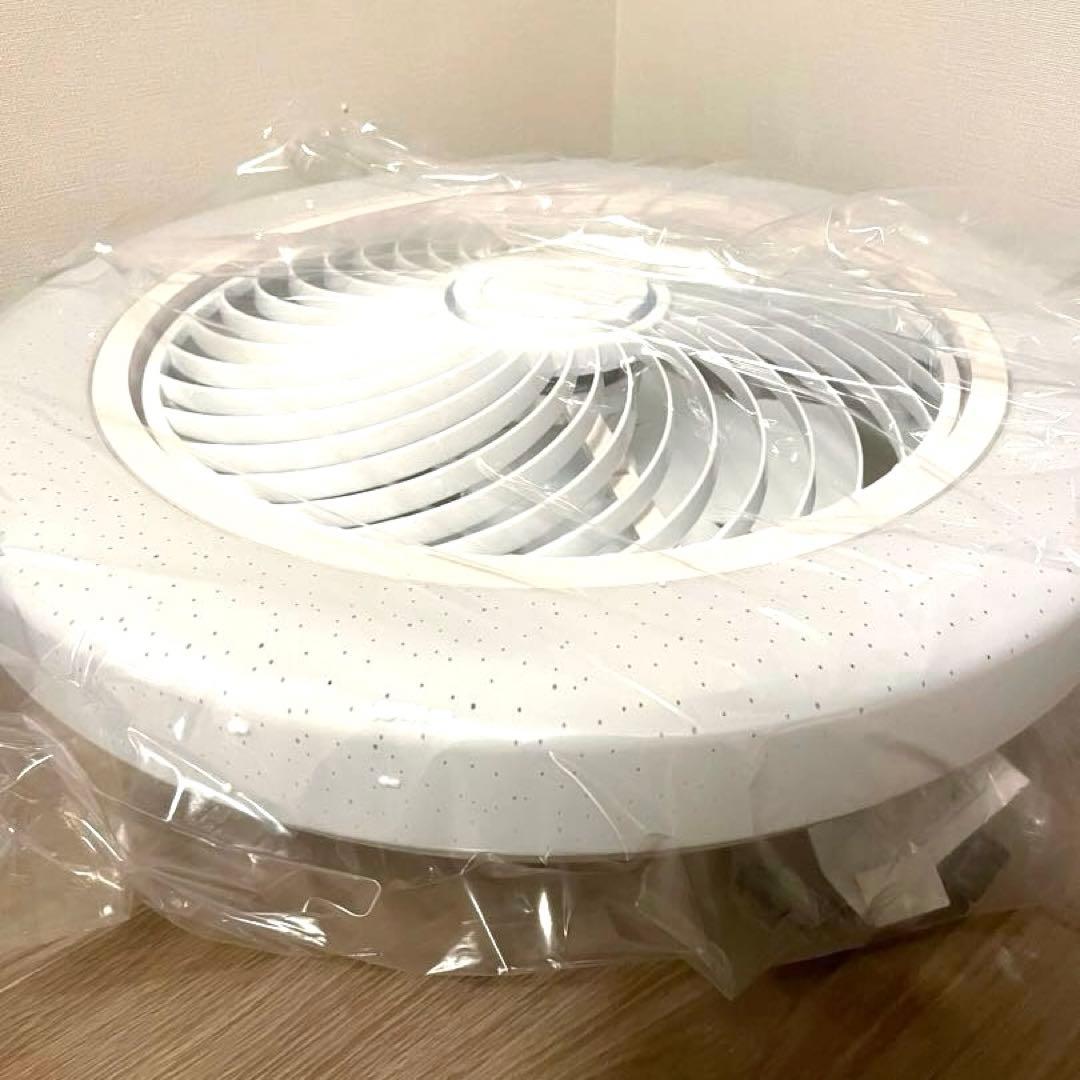 2025最新 星空効果　シーリングファンライト サーキュライト 照明 5枚羽根