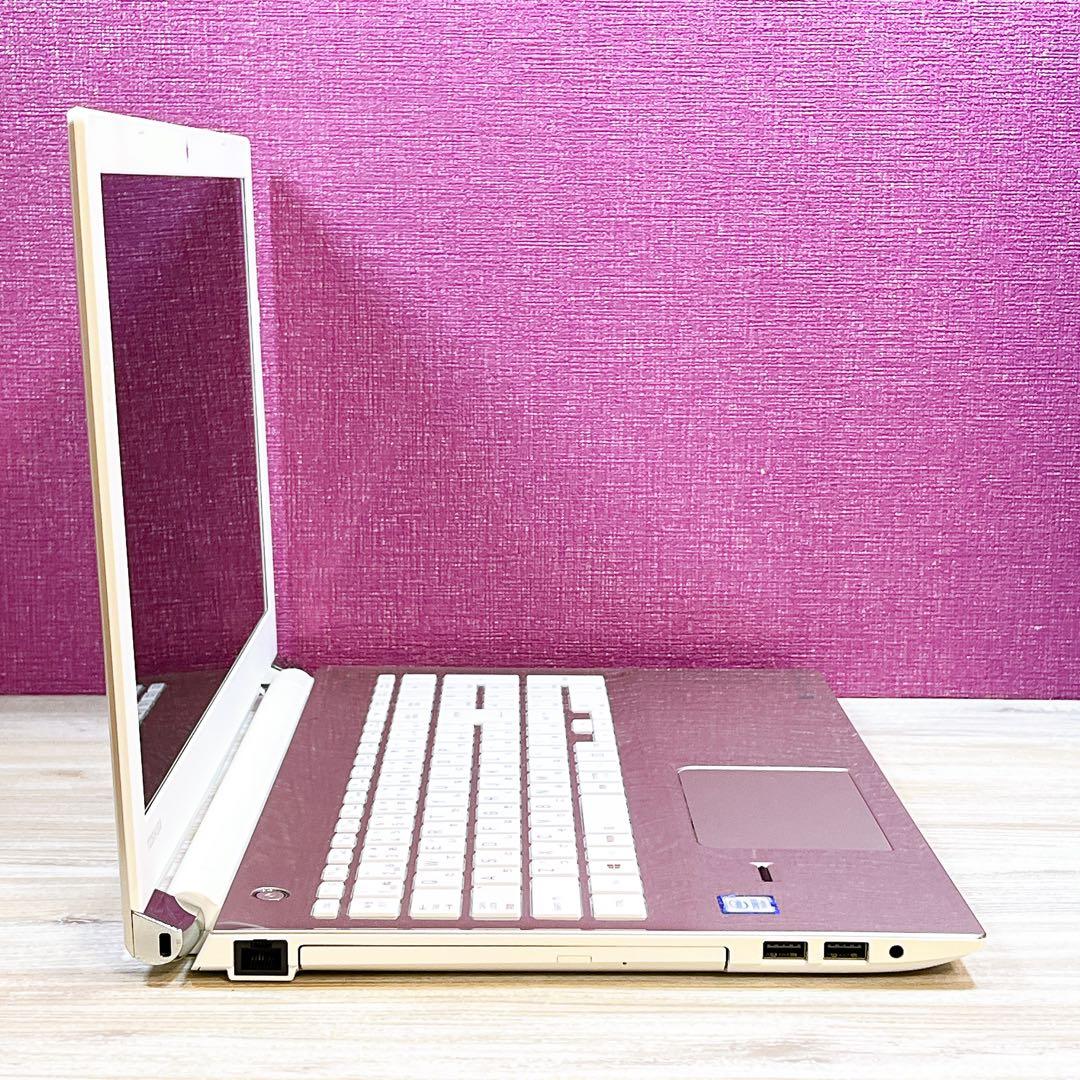 上品ゴールド✨Win11✨すぐ使えるノートパソコン✨カメラ✨ブルーレイ✨フルHD