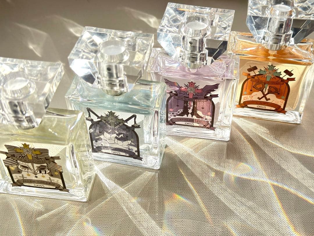 Dグレ フレグランス 4本セット アレン ラビ 神田 リナリー 香水