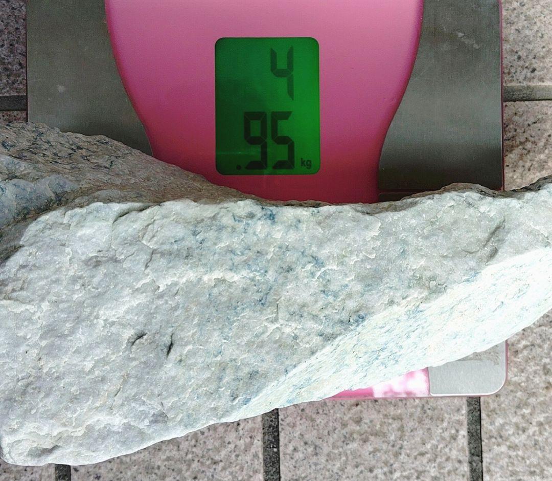 ★翡翠原石★糸魚川硬玉【横川ブルー・転石・川ズレ・ウブ5kg】