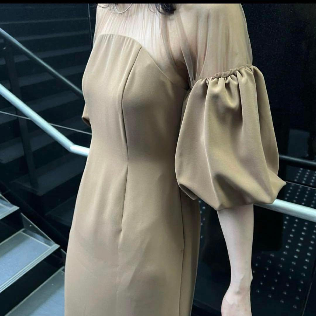 スーツ・フォーマル・ドレス Ameri SOUFFLE SLEEVE ETTE DRESS S