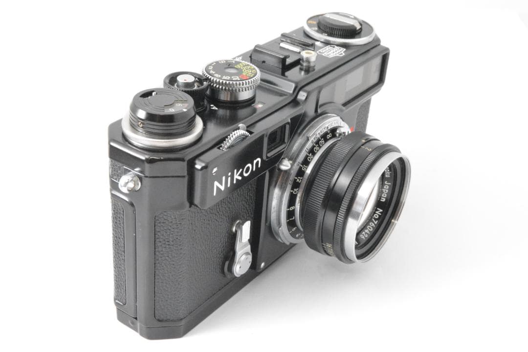 ■美品■ニコン　Nikon SP＋50mm F2 ブラック ボディ
