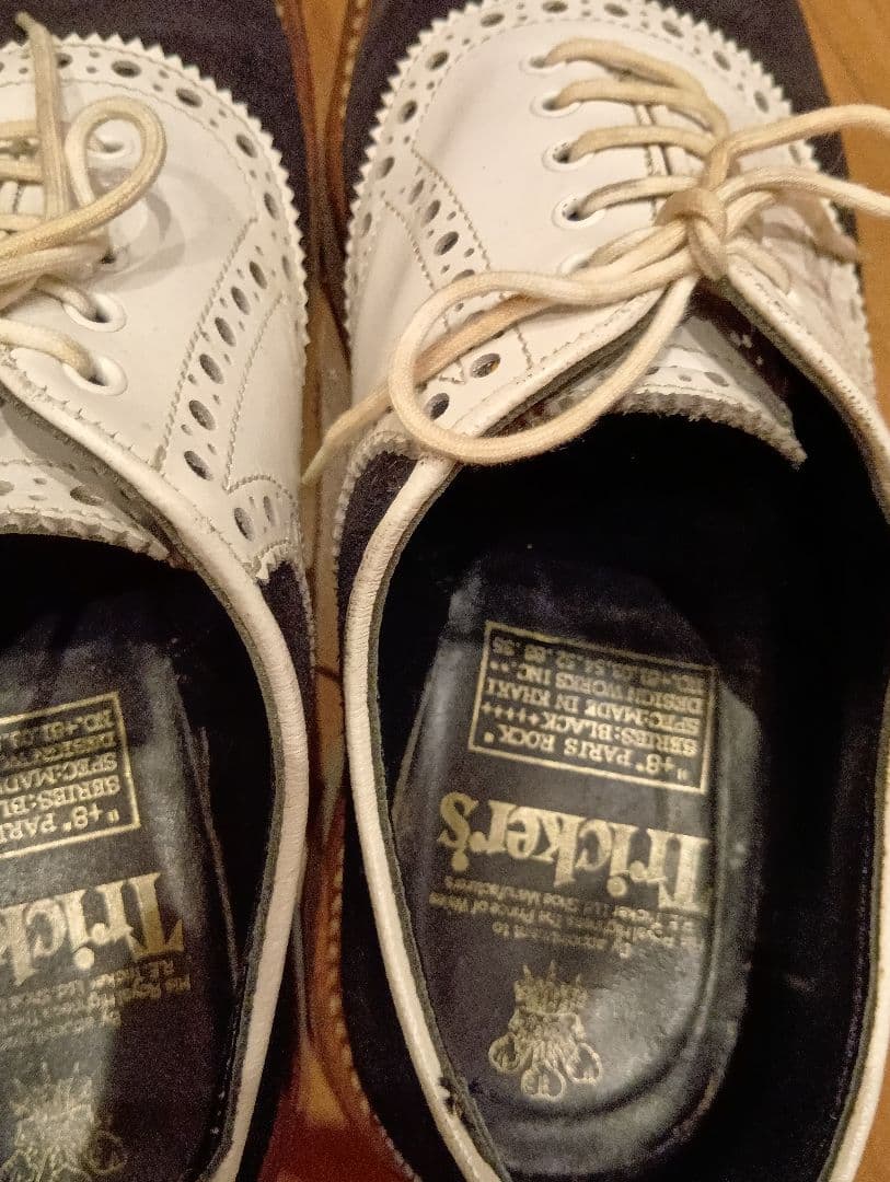 夜間期間限定値下げ　Tricker's サドルシューズ　UK8 トリッカーズ