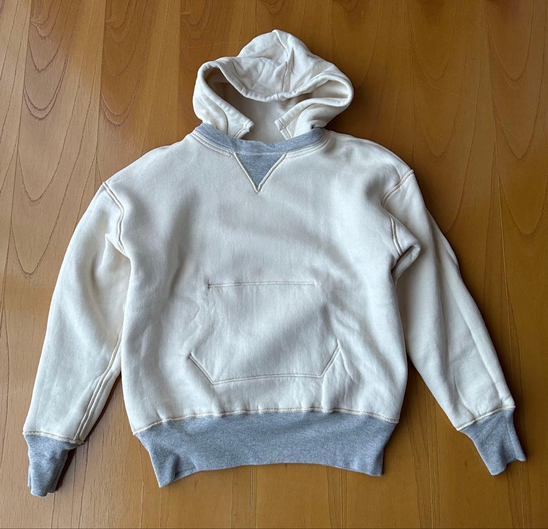 ヘラーズカフェ42ダブルフェイスパーカ ウエアハウス ラバープリント