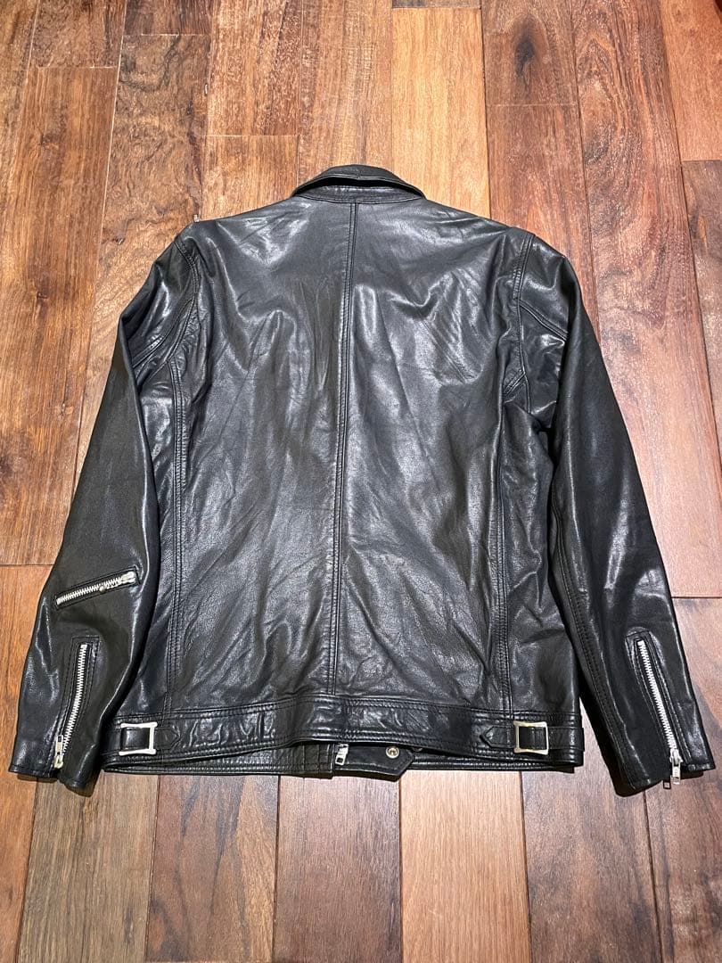 RALEIGH ラリー レザー シングルライダース M mackshow