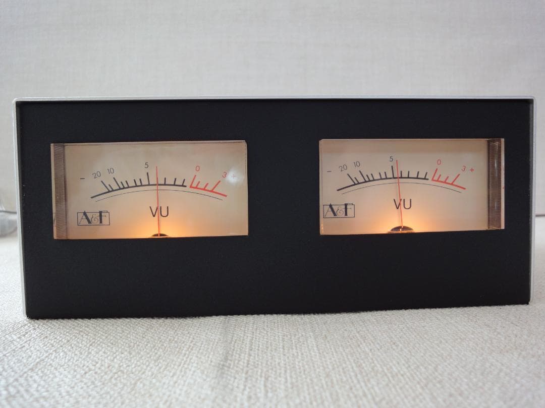自作ステレオVUメーター196号機（A&Fワイドタイプ中型）