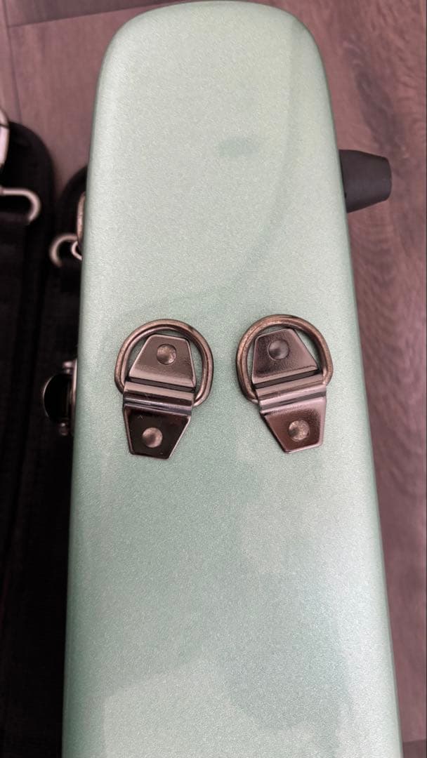 ソプラノサックス ハードケース グリーン マルカート