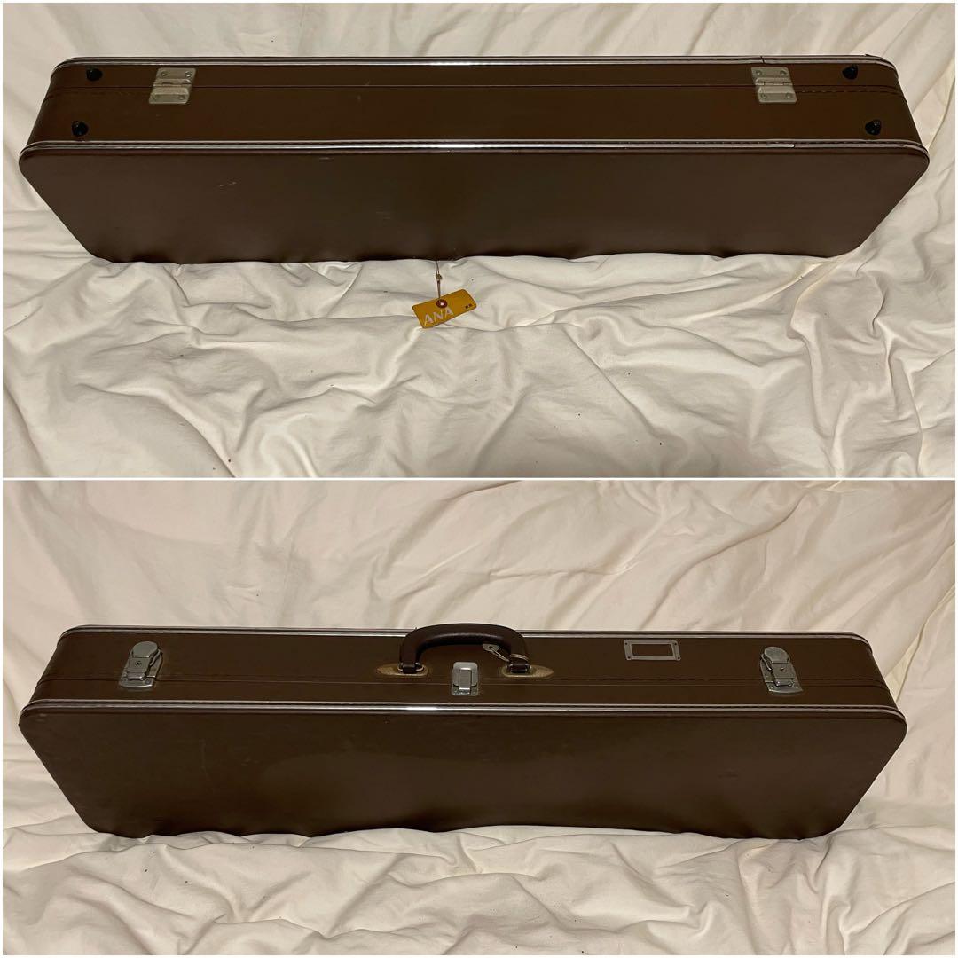 三線 ヘビ皮 2本　ケース付き　難あり