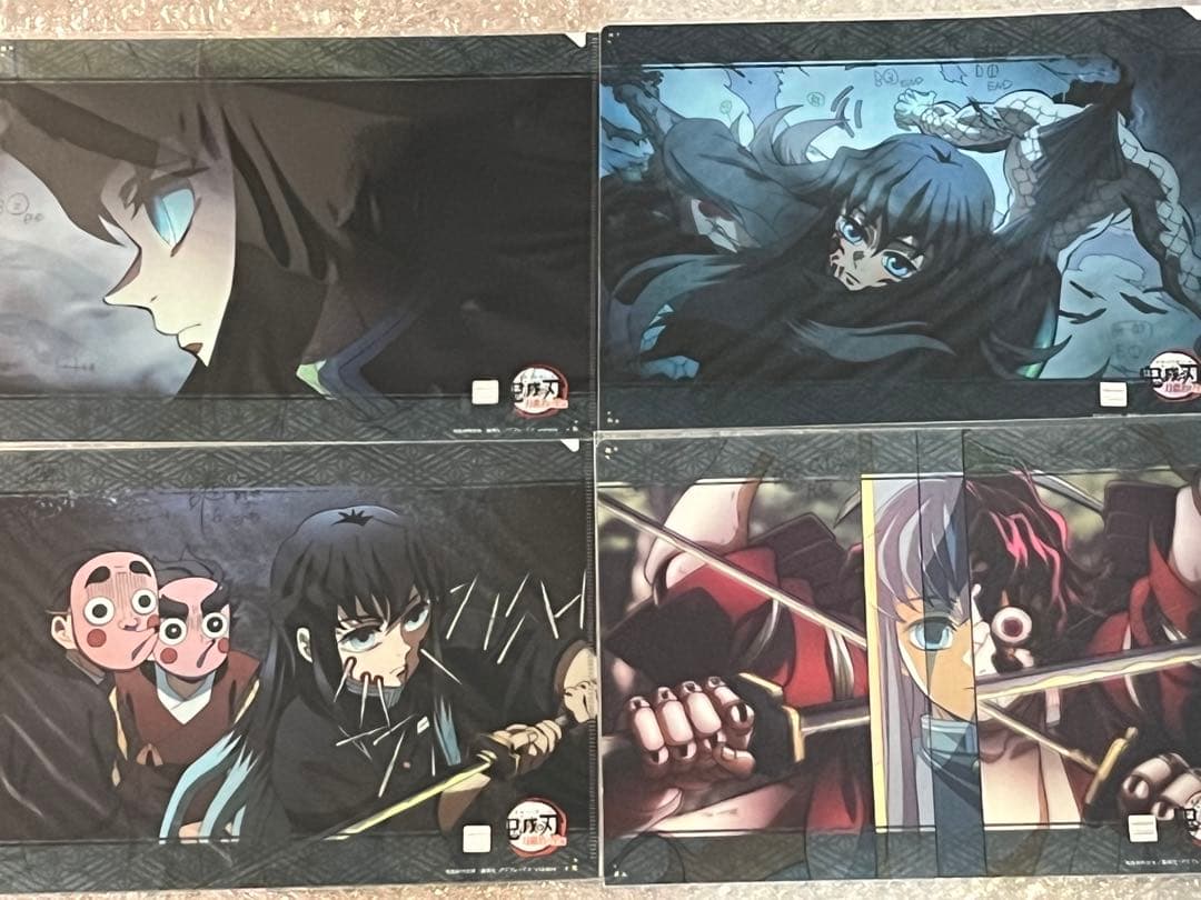 鬼滅の刃 刀鍛冶の里 ダイニング お楽しみくじ クリアファイル まとめ売り