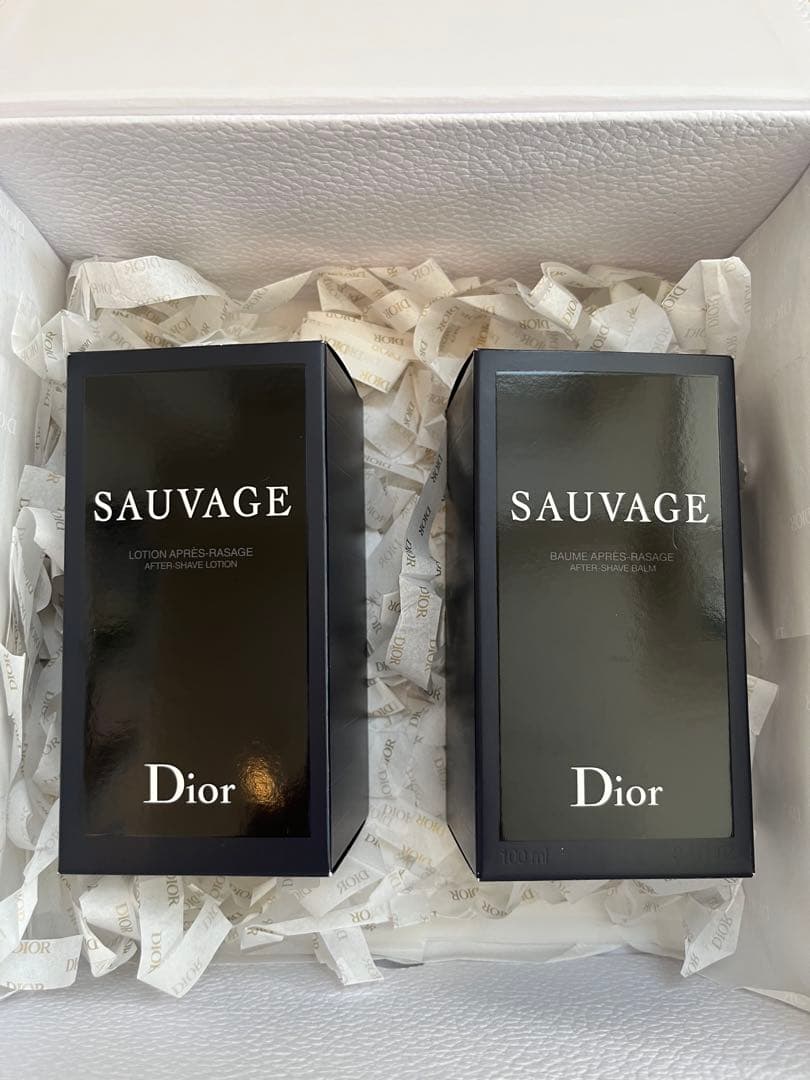 Dior Sauvage アフターシェーブバーム & アフターシェーブローション