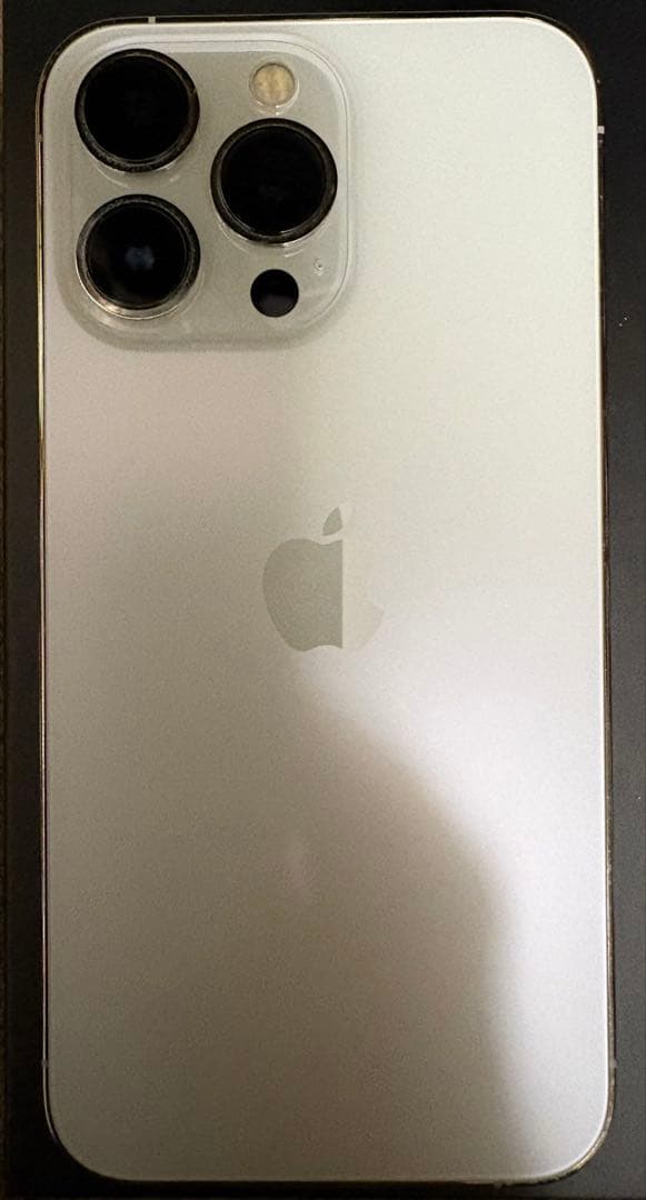 iPhone13pro 電池100%128GB ホワイトSIMフリーIFace付