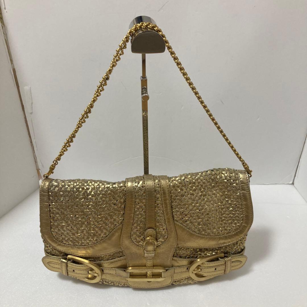 ジミーチュウ ワンショルダーバッグ チュリータ 肩掛け チェーン