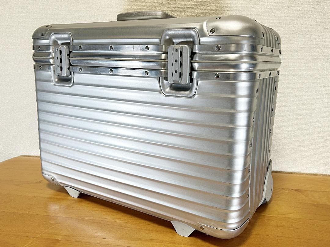 こへ リモワ トパーズ パイロット トローリー 青ロゴ RIMOWA 廃版