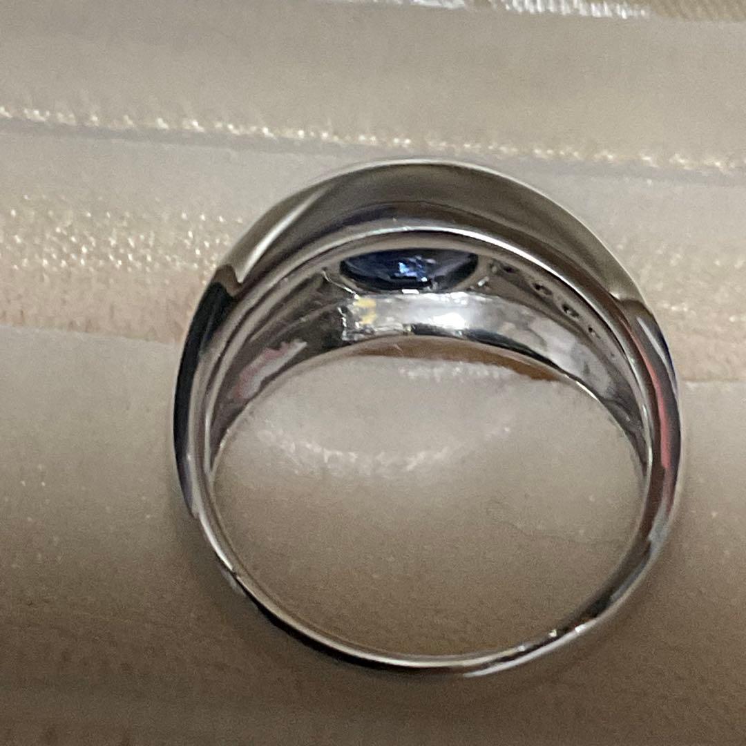 k18WG サファイアダイヤモンドリング とろ様用