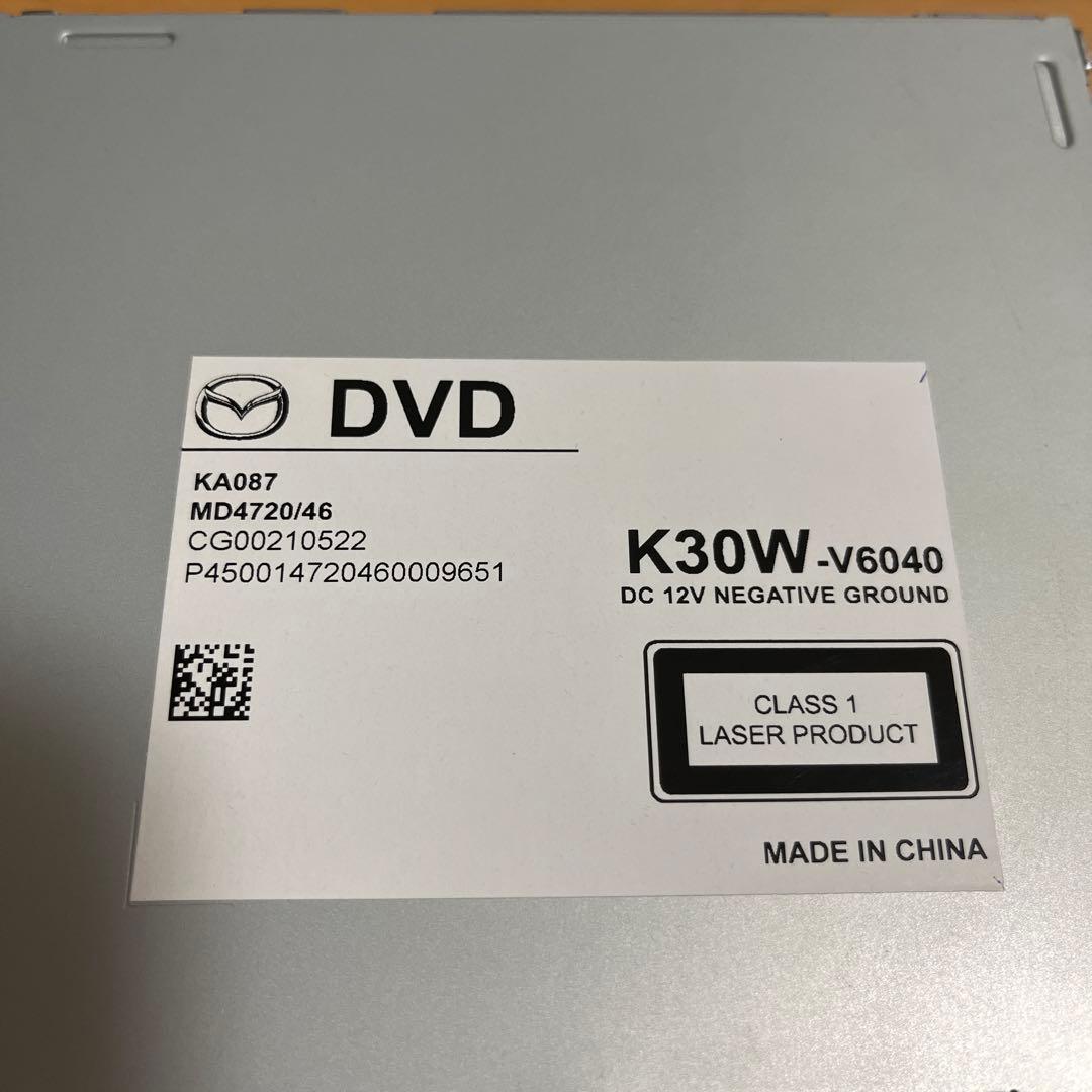 MAZDAマツダDVDプレーヤー　K30W-V6040