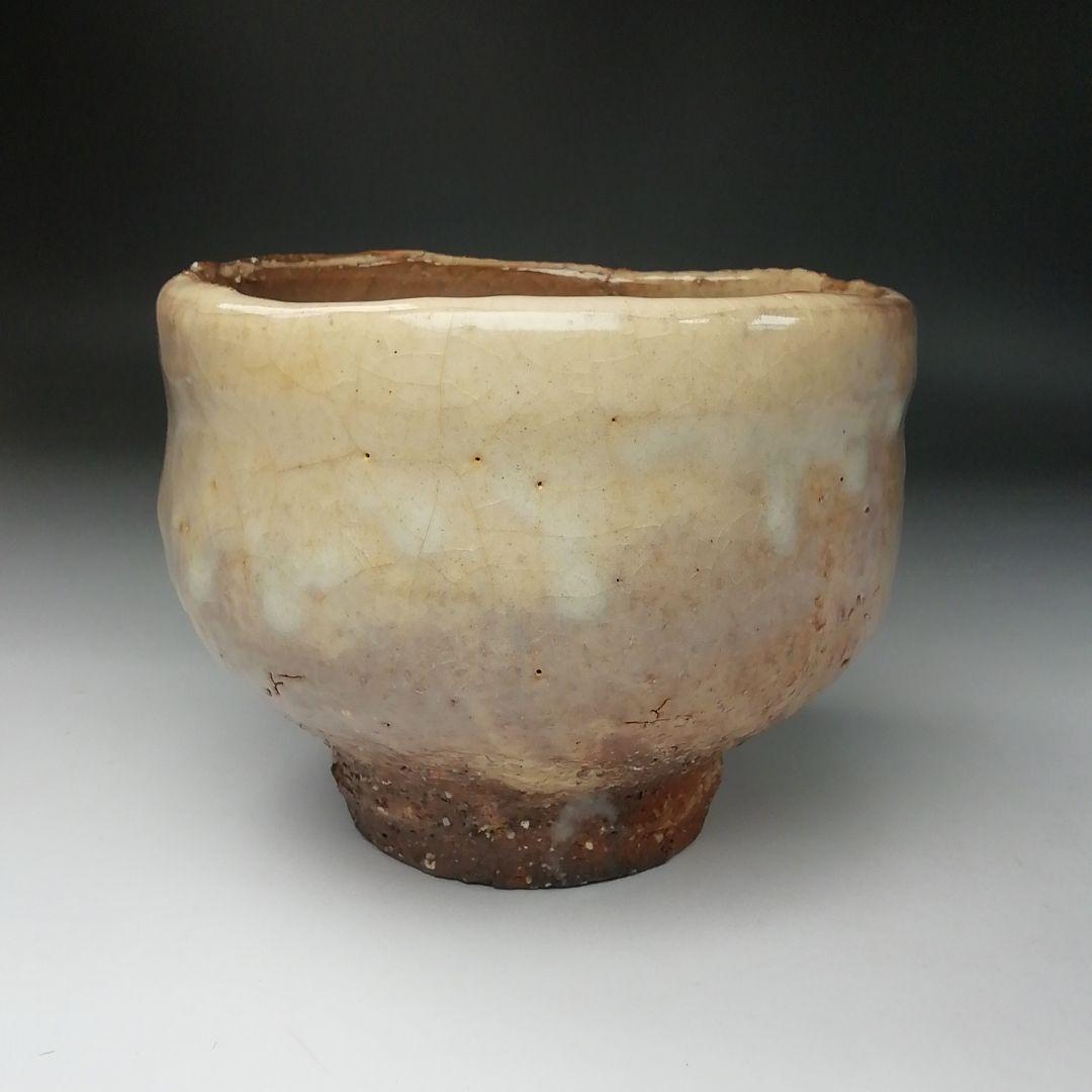 Ｔ１６７　茶碗　『萩茶碗』『天鵬山　広瀬淡雅造』　共箱　抹茶碗　茶道具