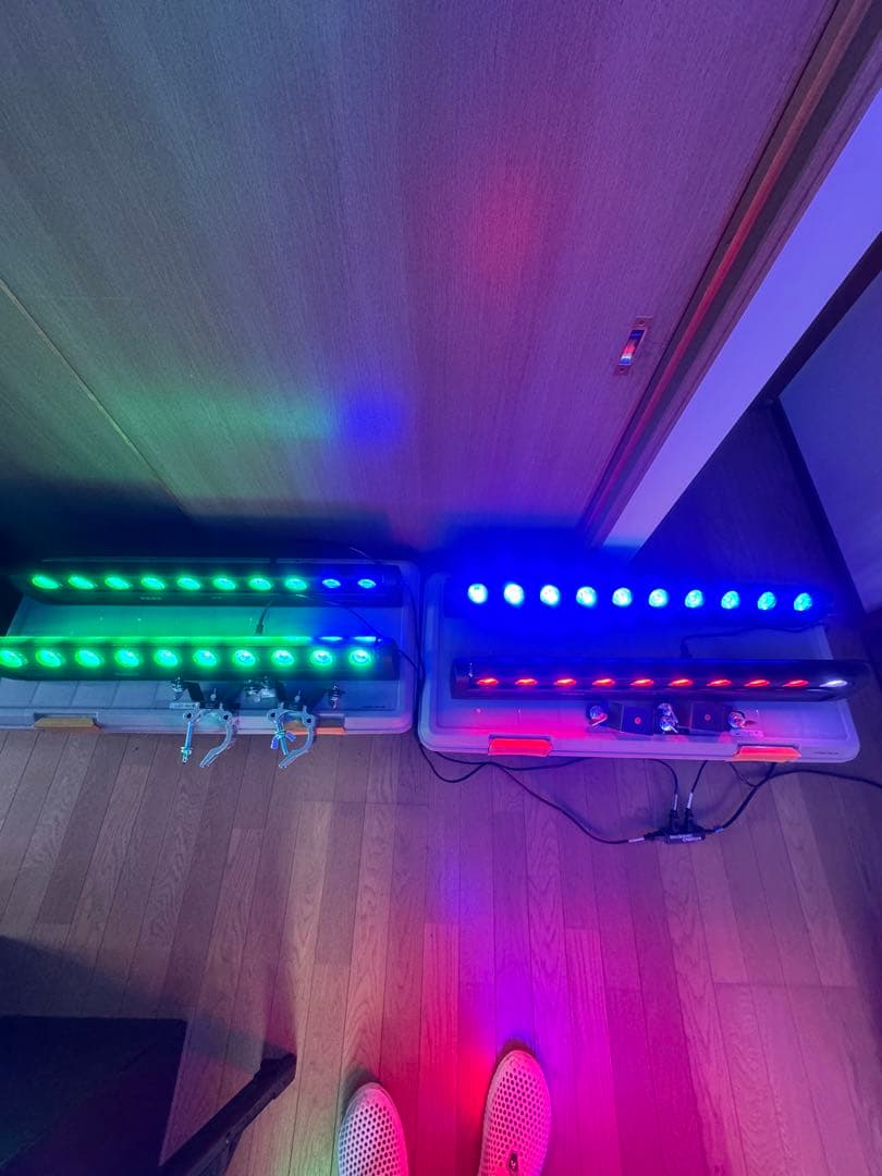 NiTEC ROLLBAR T10　LEDウォッシャー/ビームエフェクト 4台