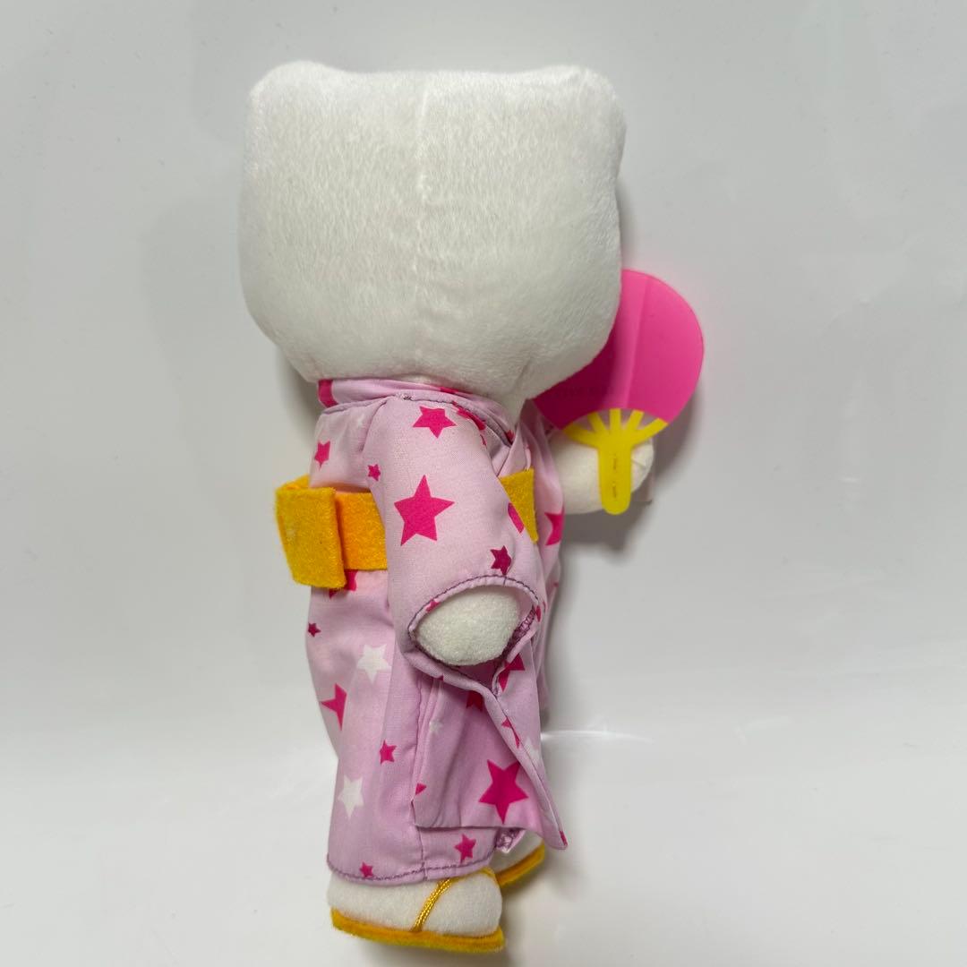 希少レア　ハローキティ　浴衣姿　 ぬいぐるみ　サンリオ　非売品 星柄