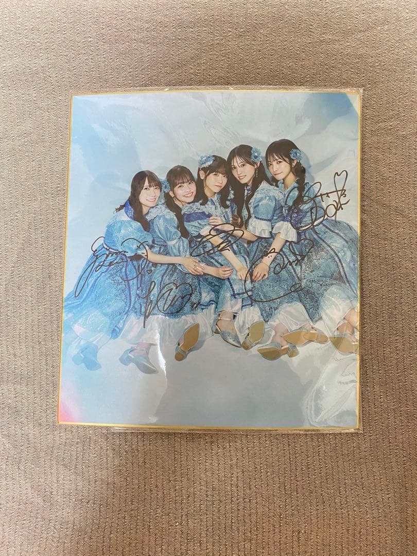 26時のマスカレイド　全員 直筆サイン　色紙