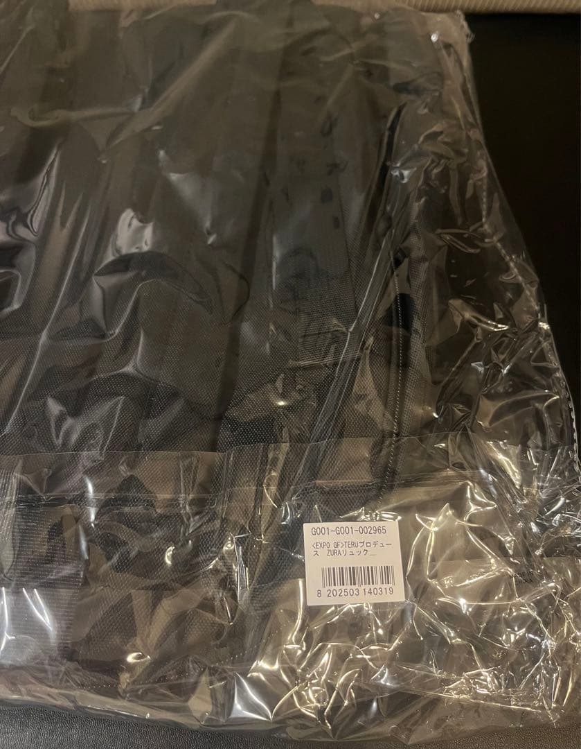 (未開封) GLAY TERUプロデュース ZURAリュック Ver.5 最新