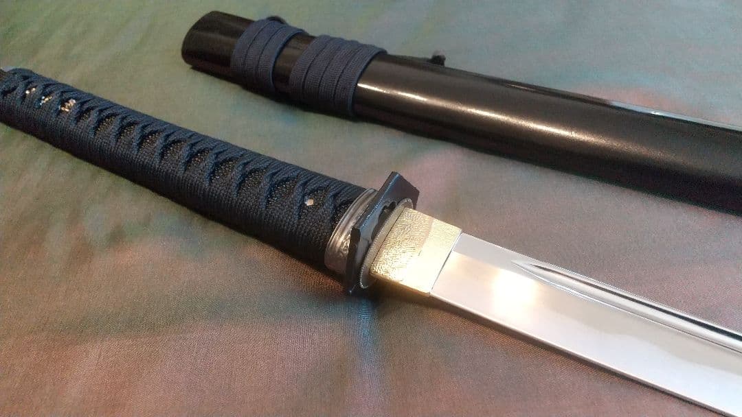 【二尺四寸二分】 居合刀 六角鉄鍔 模造刀 武具 拵え 日本刀 刀剣 コスプレ