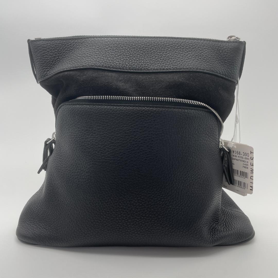 05　メゾンマルジェラ 5AC ディアスキンショルダーバッグ　レザーBAG