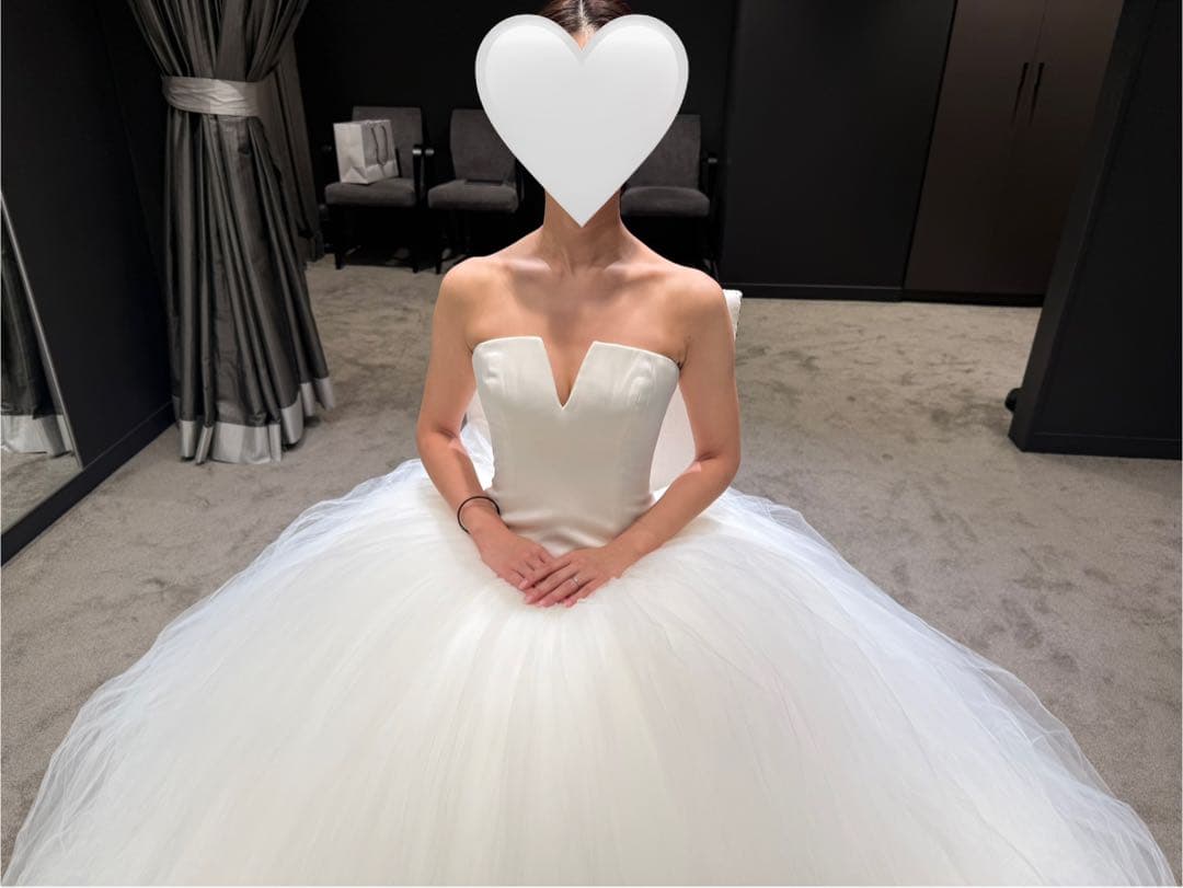 VERAWANG Fernanda US4 2段ヴェール付き