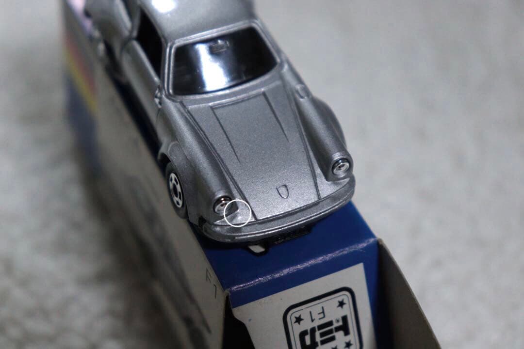 ポルシェ　930ターボ　日本製　トミカ　F1 1979 青箱