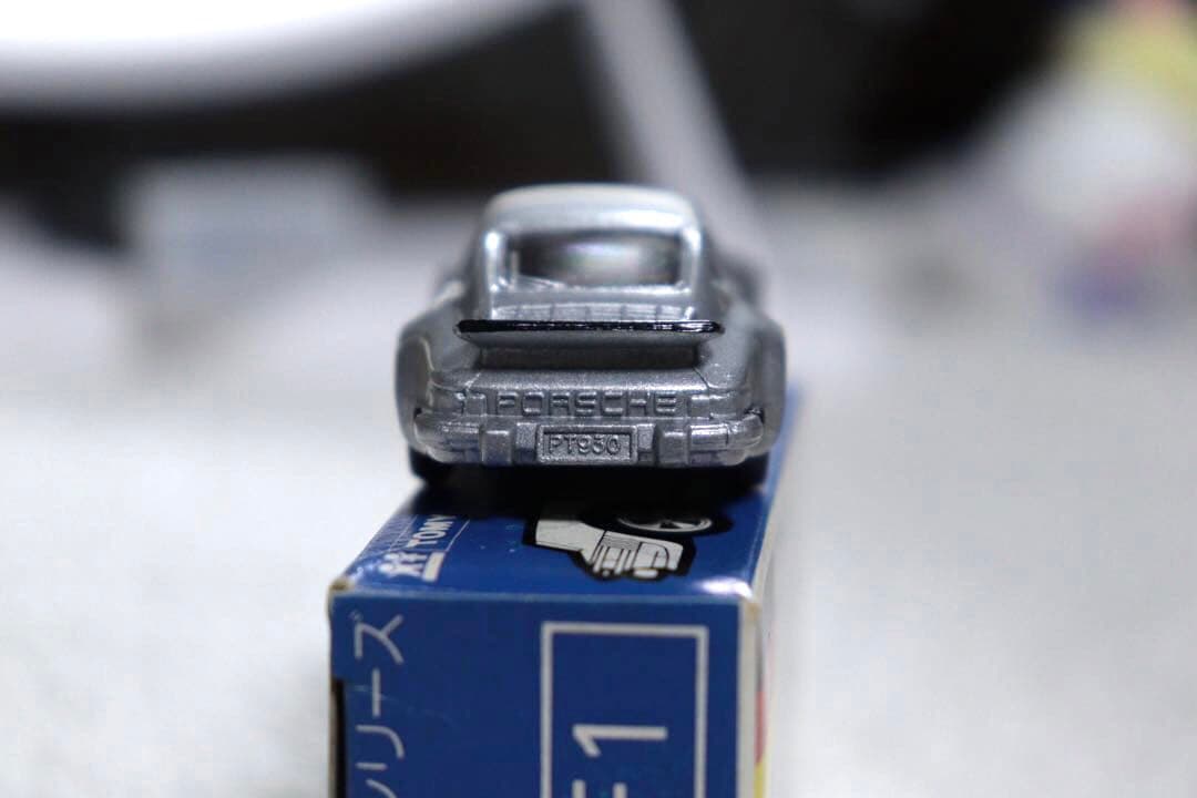 ポルシェ　930ターボ　日本製　トミカ　F1 1979 青箱