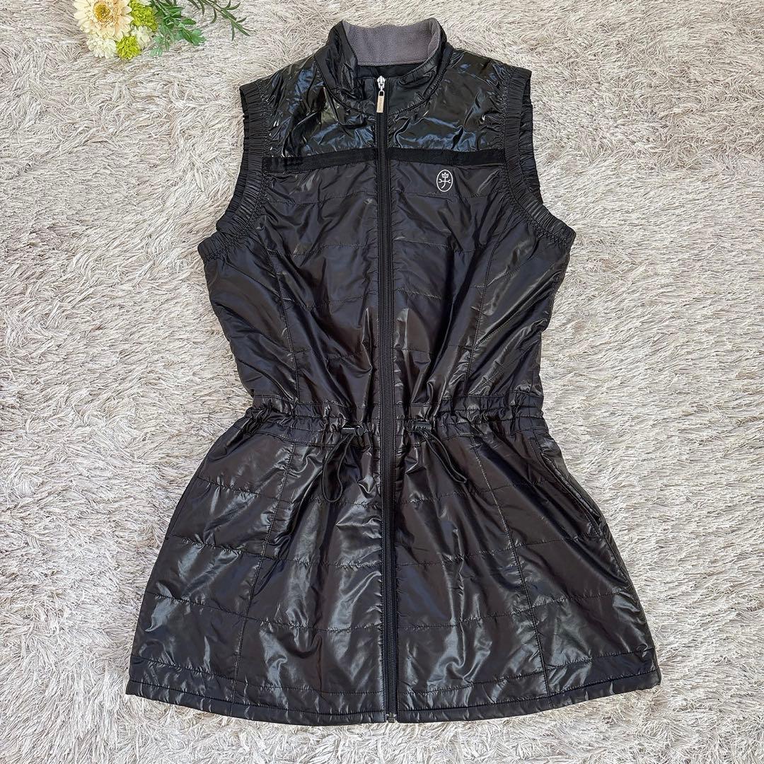 美品✨CASTELBAJAC ゴルフウェア ノースリーブワンピース 黒 44