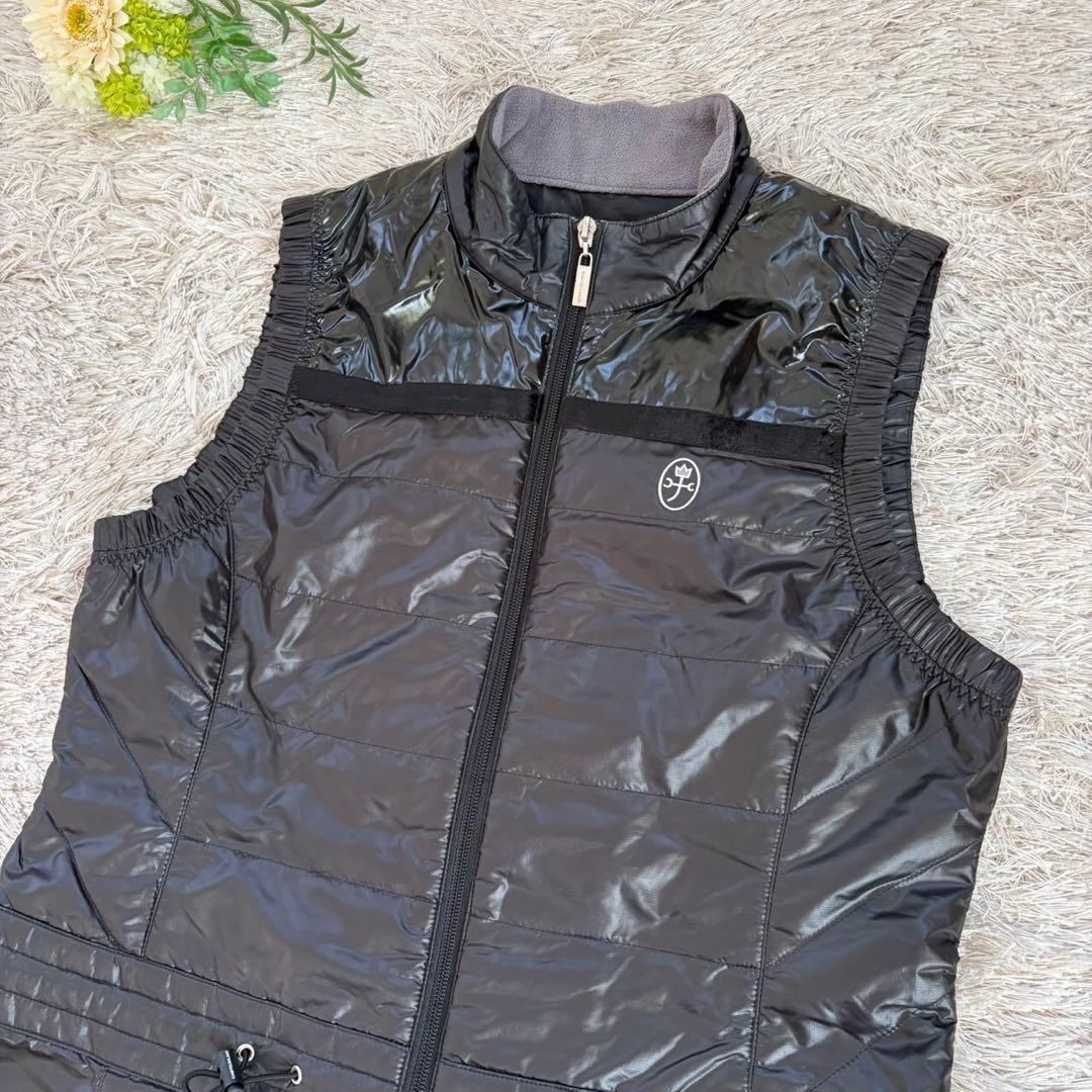 美品✨CASTELBAJAC ゴルフウェア ノースリーブワンピース 黒 44