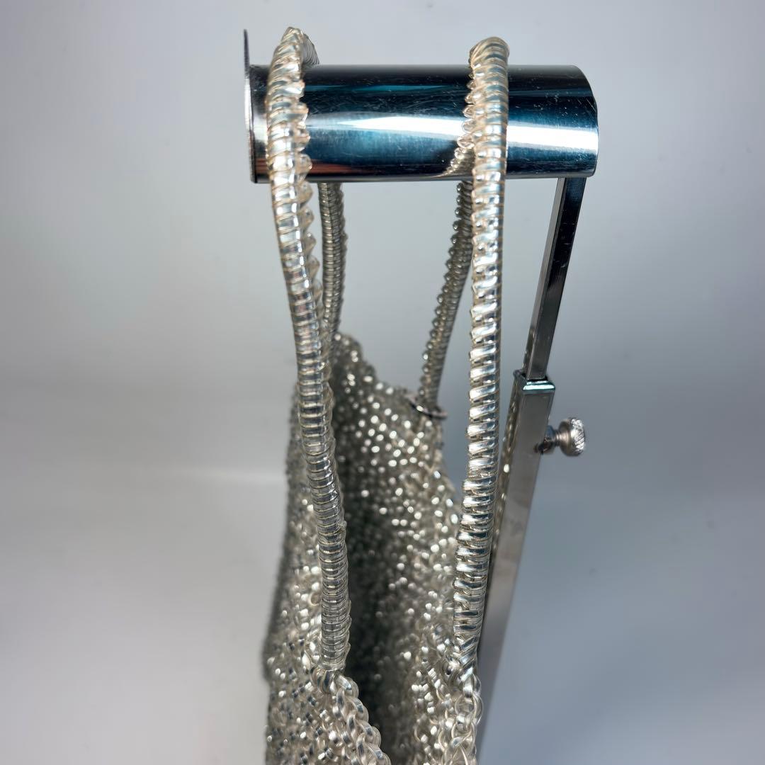 アンテプリマ ANTEPRIMA ワイヤーバッグ ハンドバッグ 手提げ シルバー