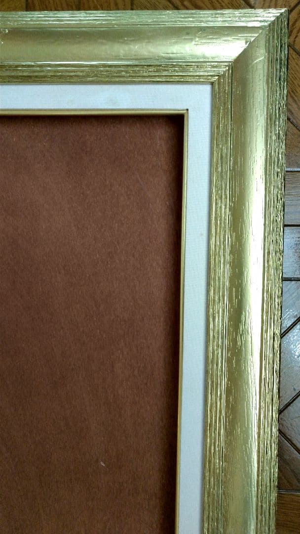 F15油彩額　ゴールド額縁