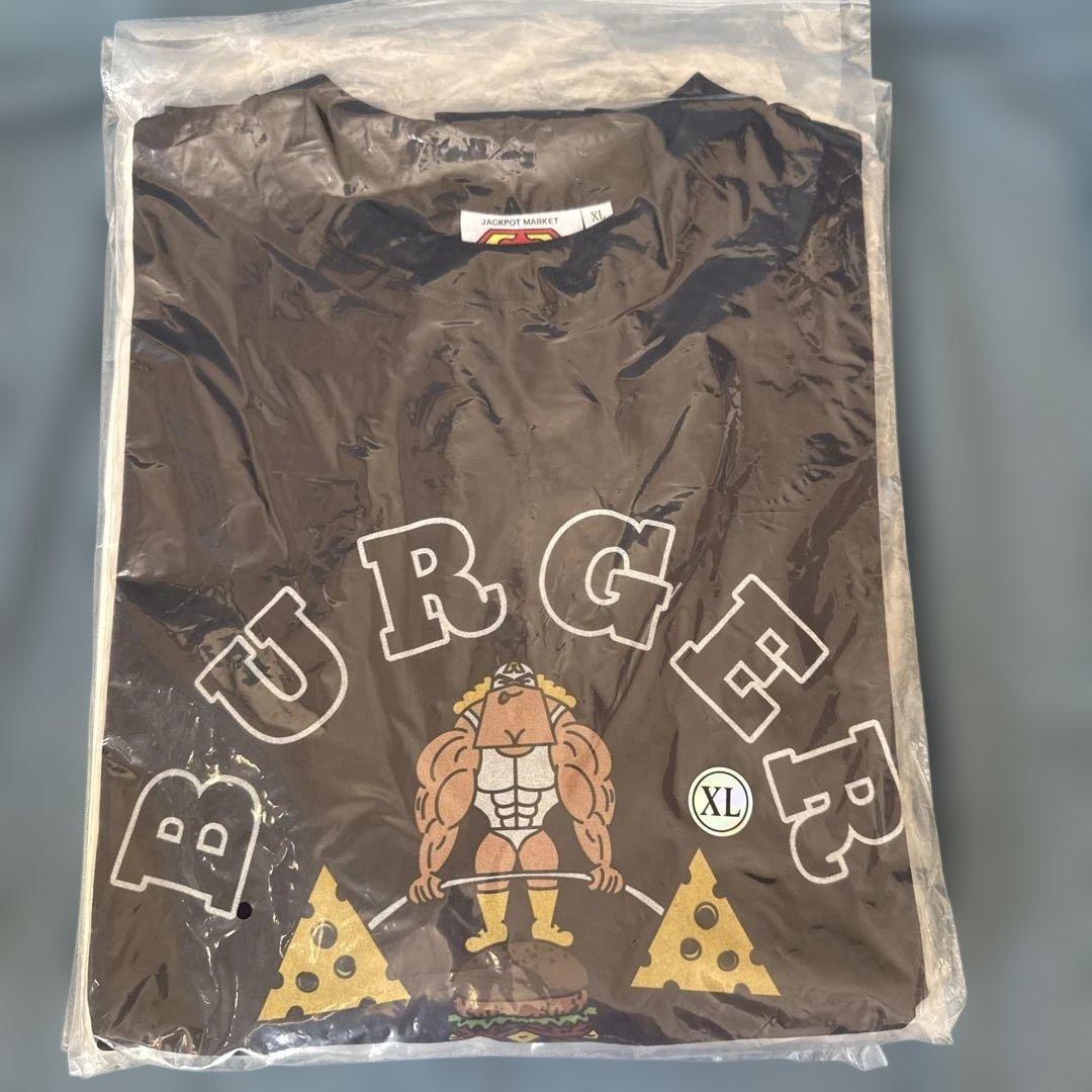 【新品未使用】Jackpotmarketバーガージム Tシャツ