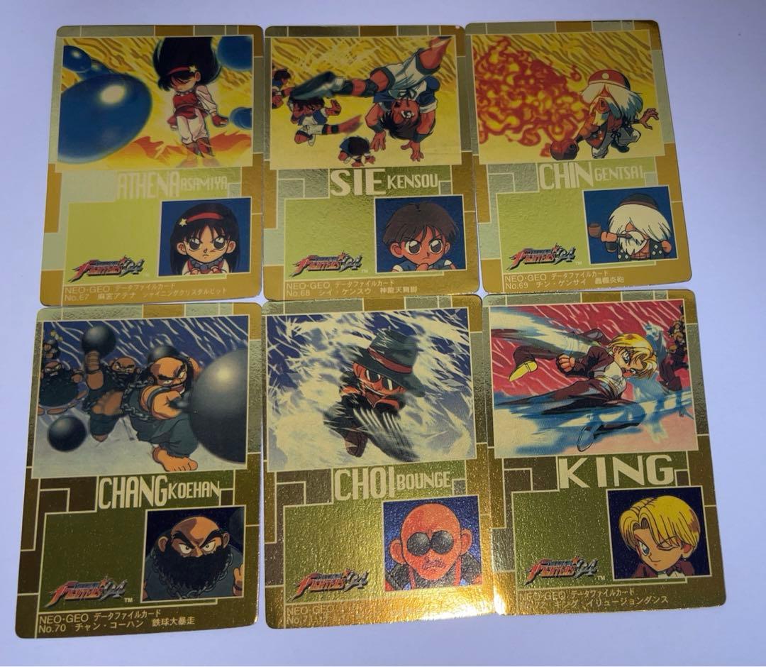 NEOGEOデータファイルカード 全40種 フルコンプ YUU コスモス snk