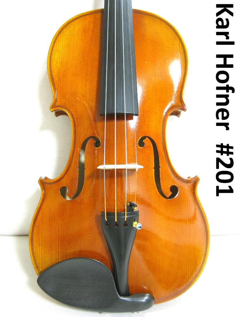 【美麗良杢】 ドイツ製 カールヘフナー #201 バイオリン 4/4