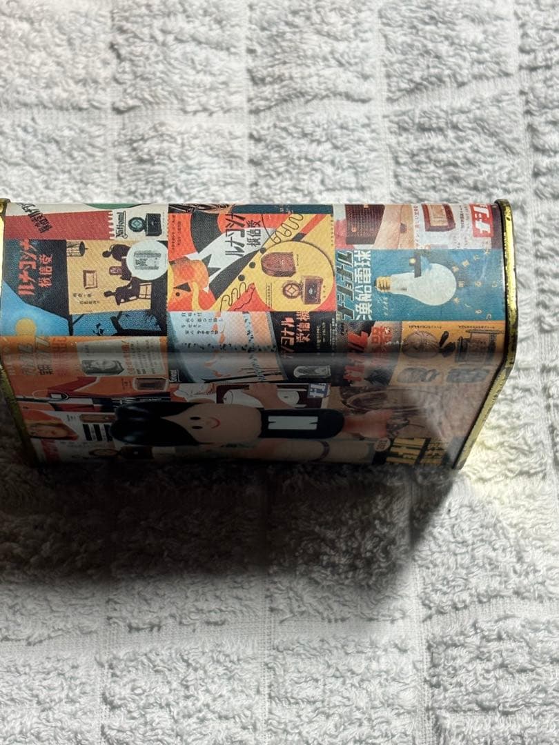 【ナショナル坊や】レトロ広告デザインキャラクター ドロップ缶