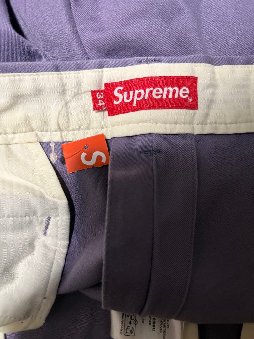 パンツ Supreme 23SS Chino Pant Dusty Purple 34
