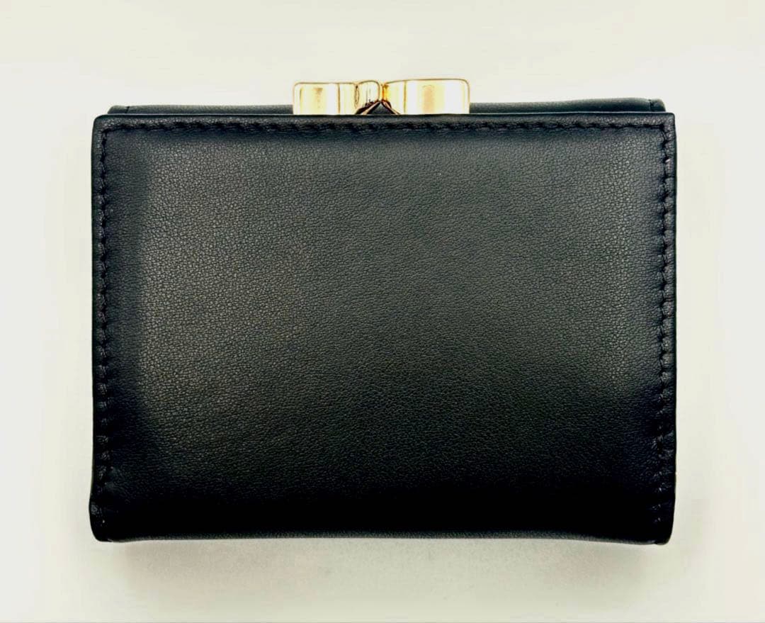 【新品✦人気】Vivienne Westwood 三つ折り財布 黒 ブラック