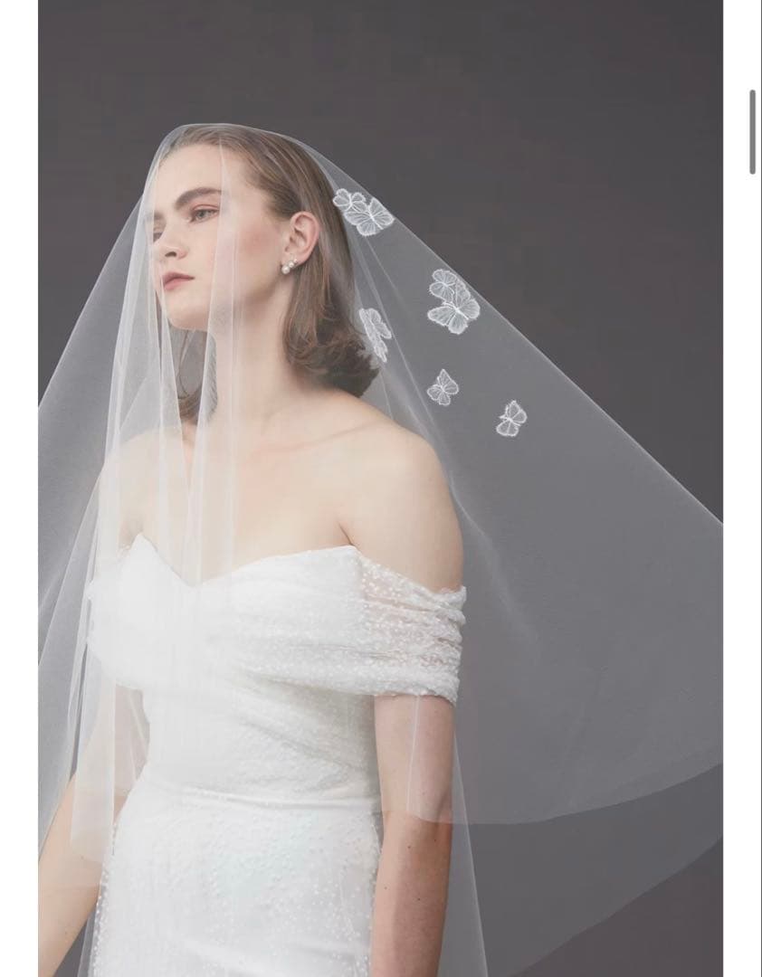 トリートドレッシング　ウェディングベール　80×250