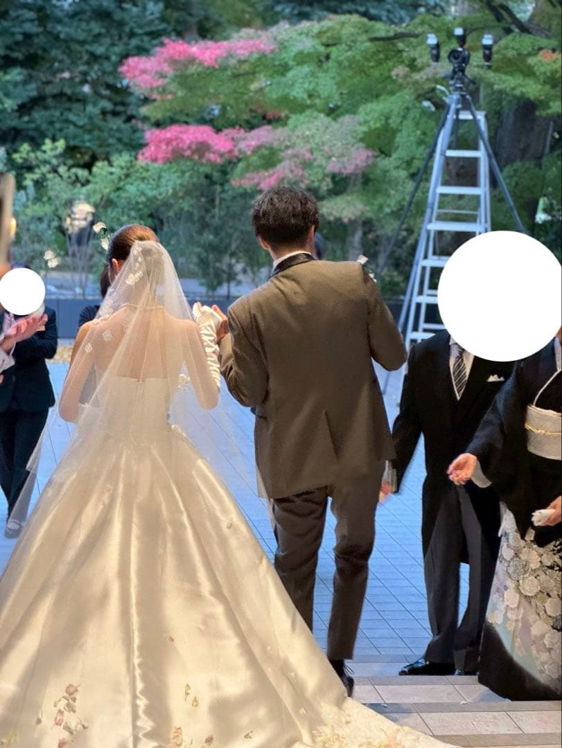 トリートドレッシング　ウェディングベール　80×250