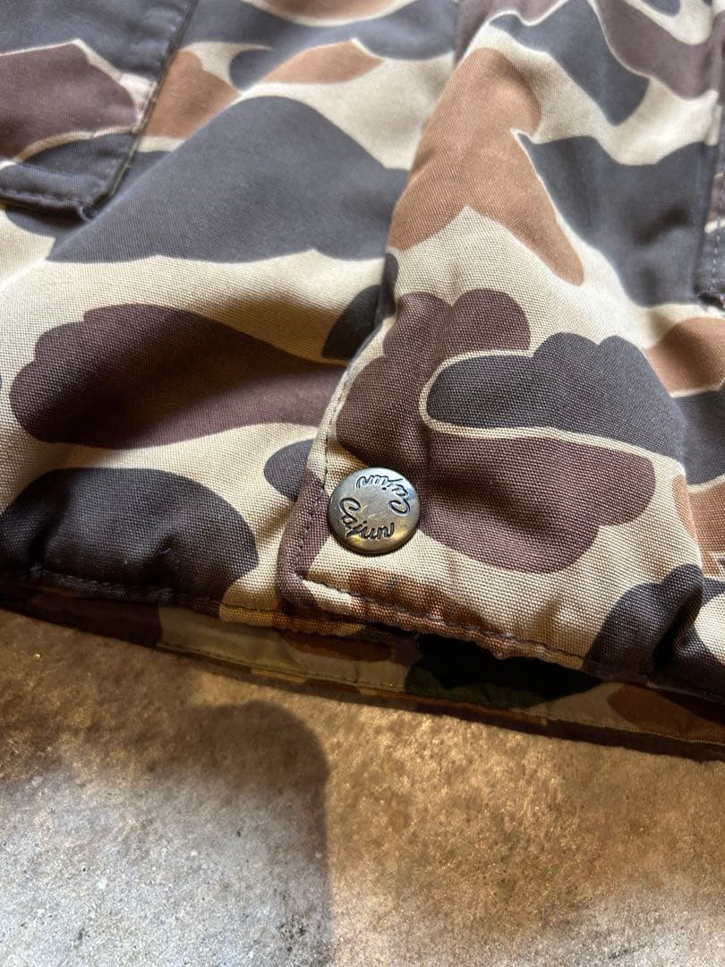 トップス 1990s \"camo reversible down vest\"