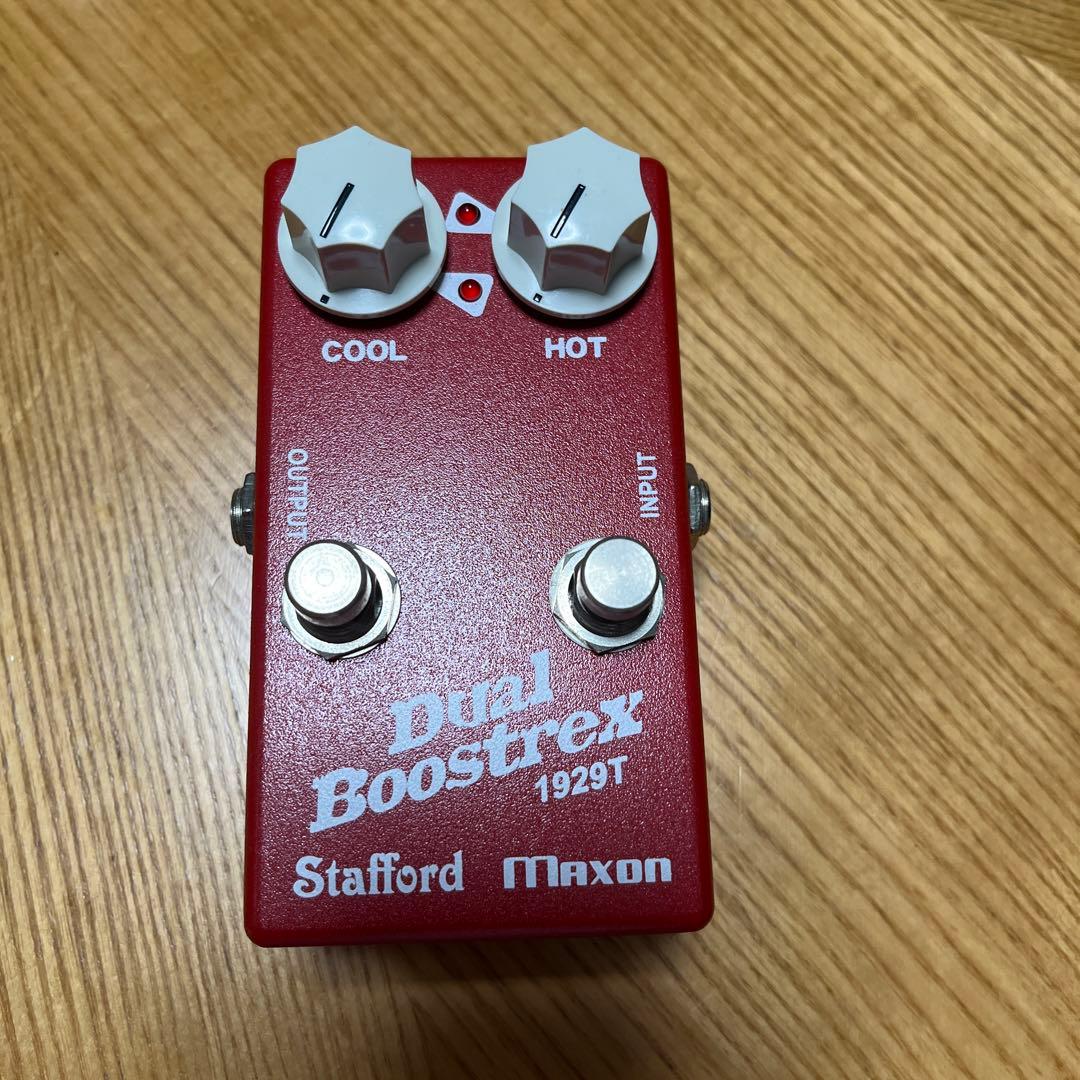 Maxon Dual Boostrex 1929T ギターエフェクター　マクソン