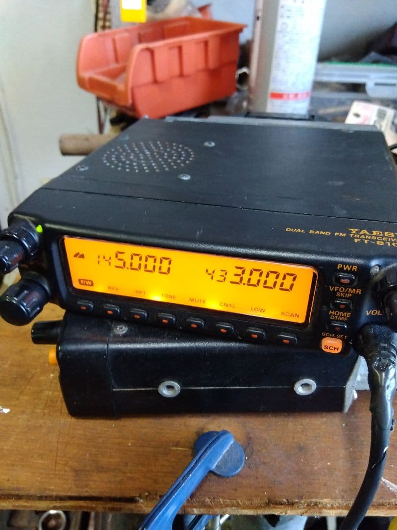 ヤエスアマチュア無線機FT-8100H ハイパワー機パワーチェック済み ５０W機