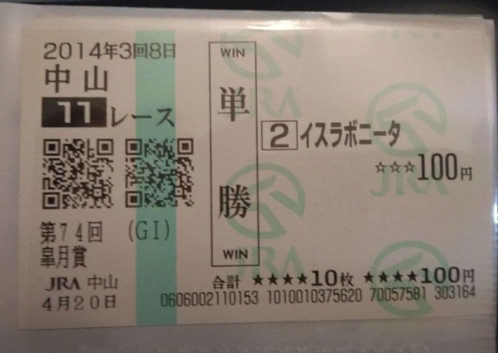 イスラボニータ　皐月賞